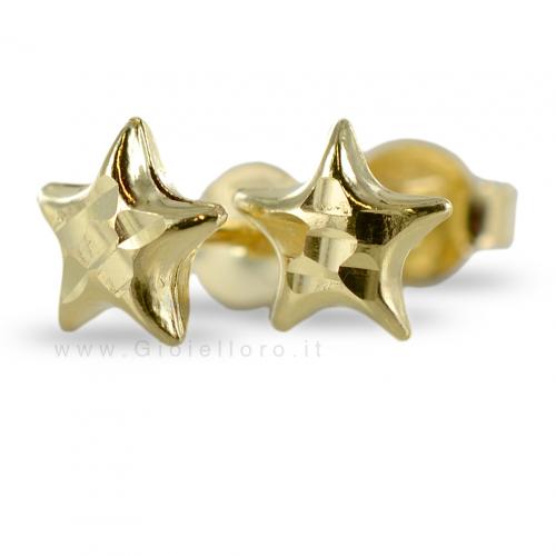 Orecchini STELLA in oro giallo