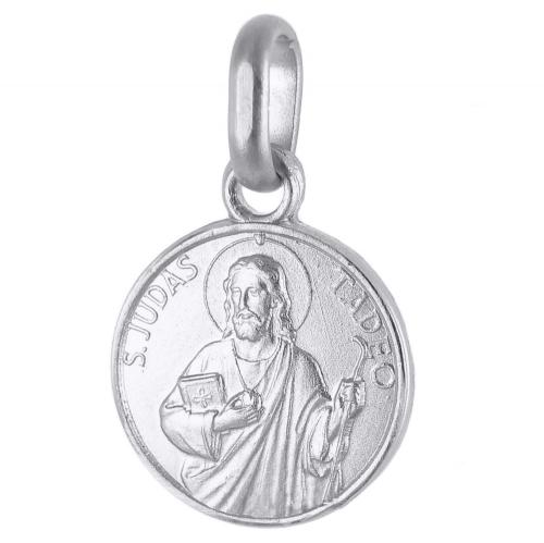 medaglia san giuda taddeo in argento 10 mm