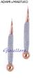 Silver and Fabric Earrings by Adami e Martucci - gallery