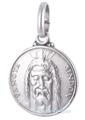 Medaglia Sacra Sindone in argento 14 mm