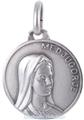 Medaglia Madonna di Medjugorje in argento 21 mm - gallery