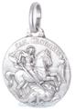 Medaglia San Giorgio in argento 25 mm