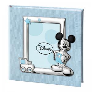 ALBUM PORTAFOTO CON INSERTO IN ARGENTO MICKEY MOUSE 30X30 CM - gallery