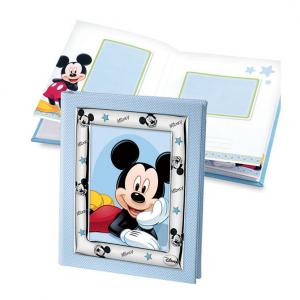 Album portafoto con inserto in argento Mickey Mouse 20X25 cm