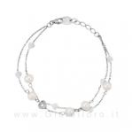 Bracciale Salvini MINIMAL PERLE cuore con perle freshwater 20055611 - gallery