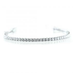 Bracciale Tennis in oro e Diamanti Dluce ct. 4.16 G VS - gallery