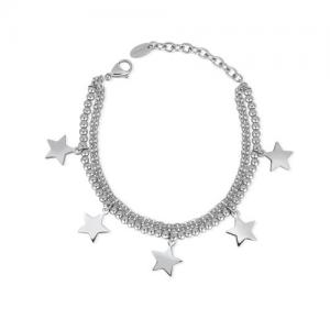 Bracciale donna 2Jewels PREPPY in acciaio STELLE - gallery