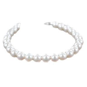 Bracciale filo di perle con Perle AKOYA 7.00 - 7.50 mm - gallery