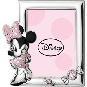 CORNICE PORTAFOTO IN ARGENTO MINNIE MOUSE 13X18 CM - gallery