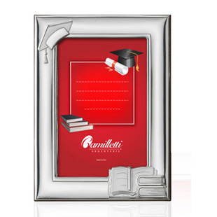 Cornice regalo per Laurea in Argento 10X15 cm - gallery