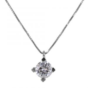 Collana con Diamante punto luce grande carati 0.83 G VS - gallery