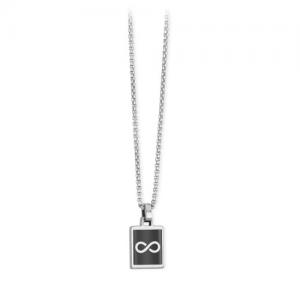 Collana uomo 2Jewels INFINITY in acciaio e PVD con pendente INFINITO - gallery