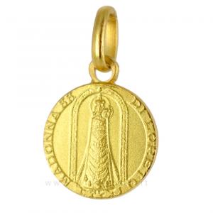 MEDAGLIA MADONNA DI LORETO IN ORO GIALLO - gallery