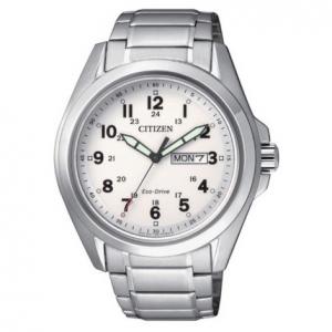 OROLOGIO CITIZEN ECO DRIVE URBAN GIORNO DATA ACCIAIO AW0050-58A - gallery