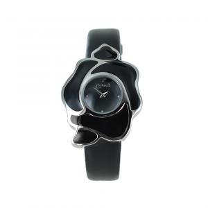 OROLOGIO DONNA LOWELL ROSE BLACK - gallery