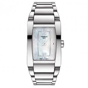 OROLOGIO TISSOT DA DONNA GENEROSI-T MADREPERLA E DIAMANTI T105.309.11.116.00 - gallery