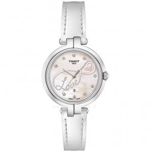 OROLOGIO TISSOT FLAMINGO LADY SAN VALENTINO SOLO TEMPO T094.210.16.111.01 - gallery