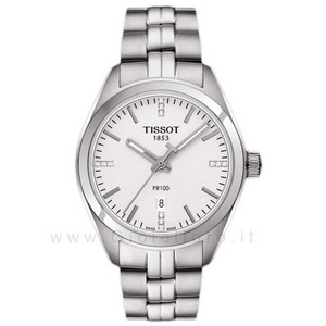 OROLOGIO TISSOT donna PR 100 QUARTZ LADY T101.210.11.036.00