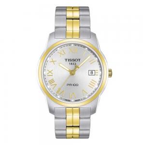 OROLOGIO UOMO TISSOT PR 100 QUARTZ GENT T049.410.22.033.01 numeri romani - gallery