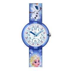 Orologio Flik Flak Disney Frozen Elsa e Olaf FLNP023 - gallery