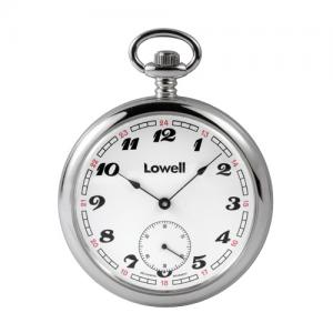 Orologio Lowell tasca numeri arabi LEPINE con catena - movimento meccanico - gallery