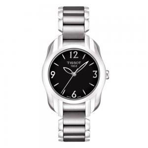 Orologio Tissot donna T-WAVE ROUND acciaio NERO