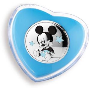 LUCE DA NOTTE CON INSERTO IN ARGENTO MICKEY MOUSE - gallery