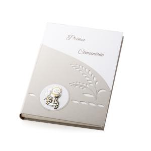 Album portafoto Prima Comunione in argento con CD