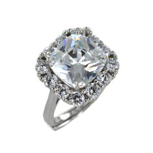 Anello donna gioielli Rebecca in argento e zirconi SDAABB16
