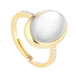 Anello donna in argento giallo Marcello Pane della collezione Boho Chic - gallery