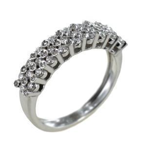 Anello fantasia a fascia di diamanti 0.65 ct. - gallery