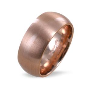 Anello fascia satinato in argento Unoaerre Fasce di Luce MISURA 23