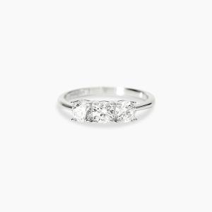 Anello Mabina MY DIAMOND Donna in argento Trilogy con Diamante Lab-Grown 0.75 ct misura 15