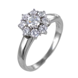 Anello Rosetta con Diamanti 0.80 carati 
