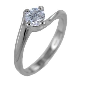 Anello Solitario Valentine Diamante Lab Grown 0.50 carati