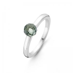 Anello Ti Sento Milano Donna con cristalli in argento 12128GG mis.14 - gallery