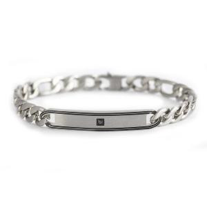 Bracciale 2Jewels Uomo acciaio con catena groumette 232287 - gallery