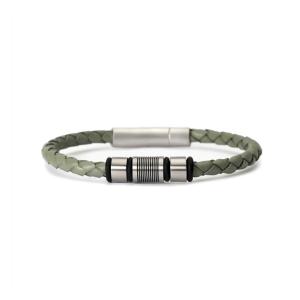 Bracciale 2Jewels Uomo acciaio e pelle collezione Street 232548