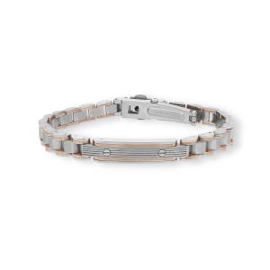 Bracciale 2Jewels Uomo acciaio PVD rose 232224