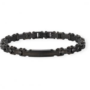 Bracciale 2Jewels Uomo Ancora acciaio nero Bike Type 232154 - gallery