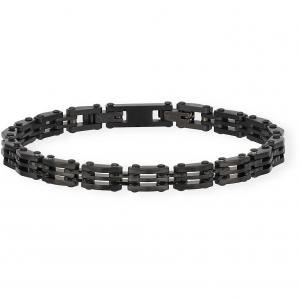 Bracciale 2Jewels Uomo Ancora acciaio nero Bike Type 232155 - gallery