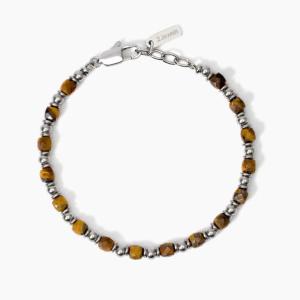 Bracciale 2Jewels Uomo Bracciale con occhio di tigre collezione Original 232645