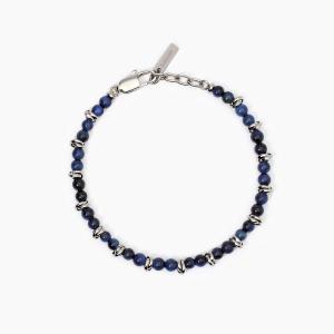 Bracciale 2Jewels Uomo Bracciale occhio di tigre blu - gallery