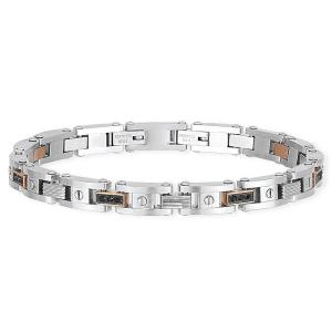 Bracciale 2Jewels Uomo collezione Gentlemen acciaio 316L 232194 - gallery