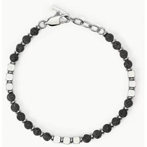 Bracciale 2Jewels Uomo collezione Original acciaio 316L e pietra lavica 232583