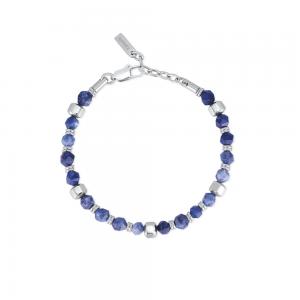 Bracciale 2Jewels Uomo Sodalite e acciaio 316L 232192 - gallery