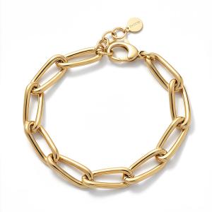 Bracciale a catena Dvccio in argento dorato 24 kt 