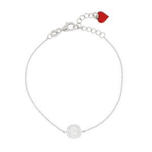 Bracciale Bride to Be collezione Palazzo Reale Cuori Milano zircone Bianco 