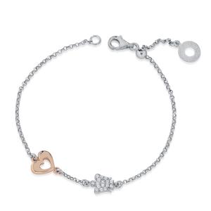 Bracciale con Angelo Roberto Giannotti in argento e zirconi GIA 396