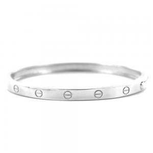 Bracciale con viti in argento silver da donna